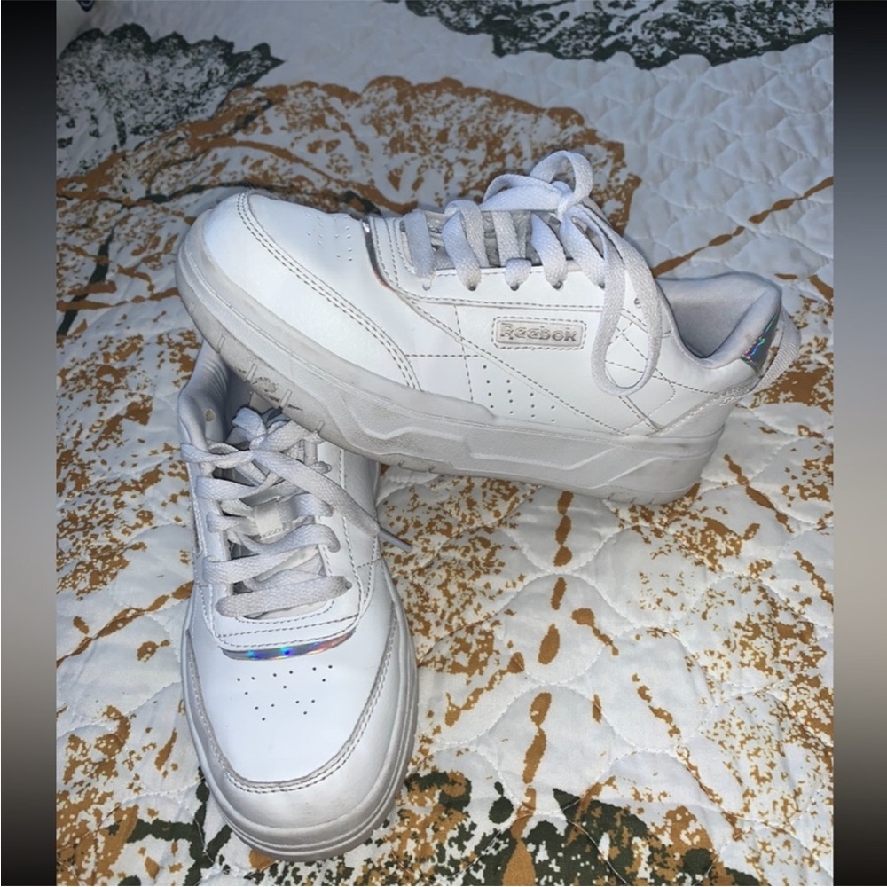 Reebok Kids White Sneakers - Size 3